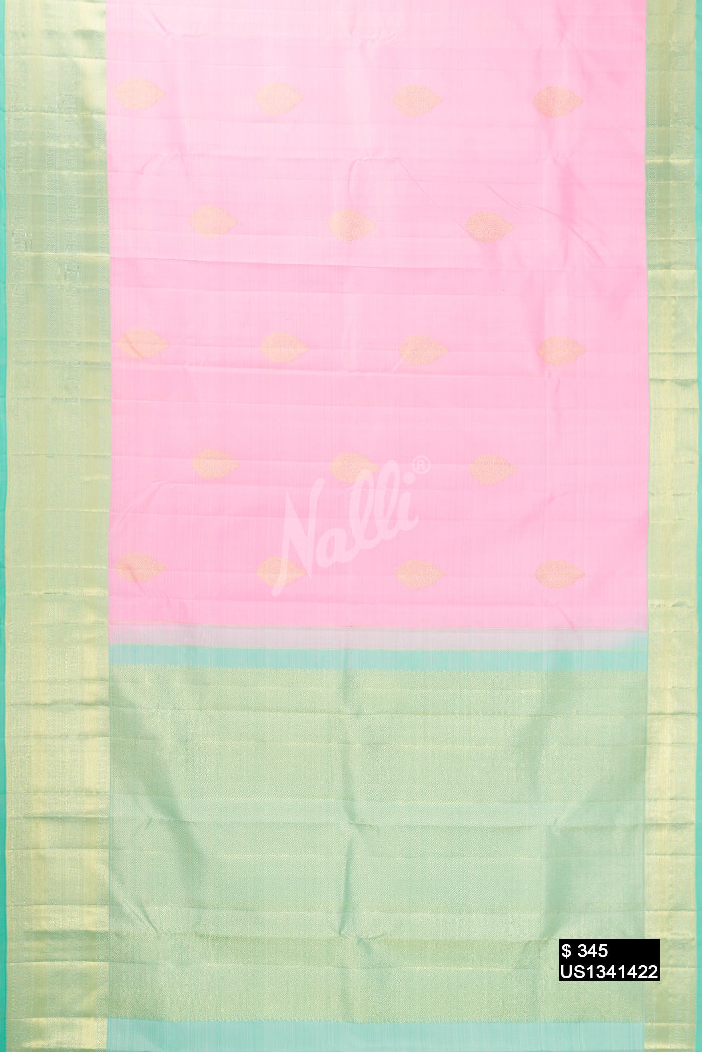Pink Kanchipuram Silk Saree