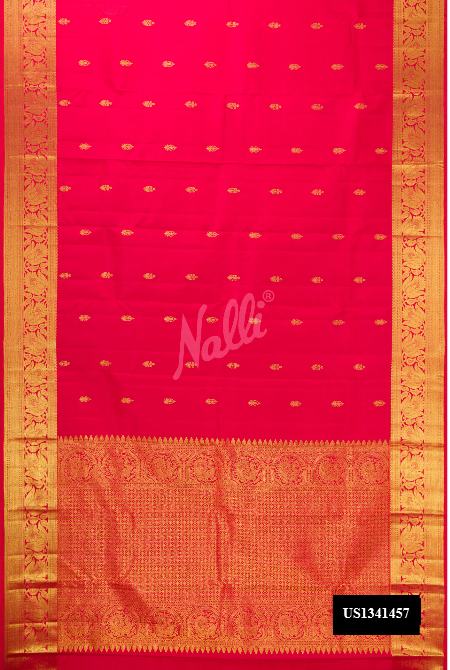 Red Kanchipuram Silk Saree