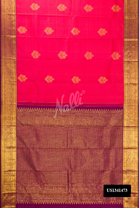 Red Kanchipuram Silk Saree