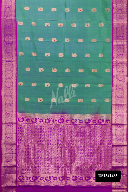 Green Kanchipuram Silk Saree