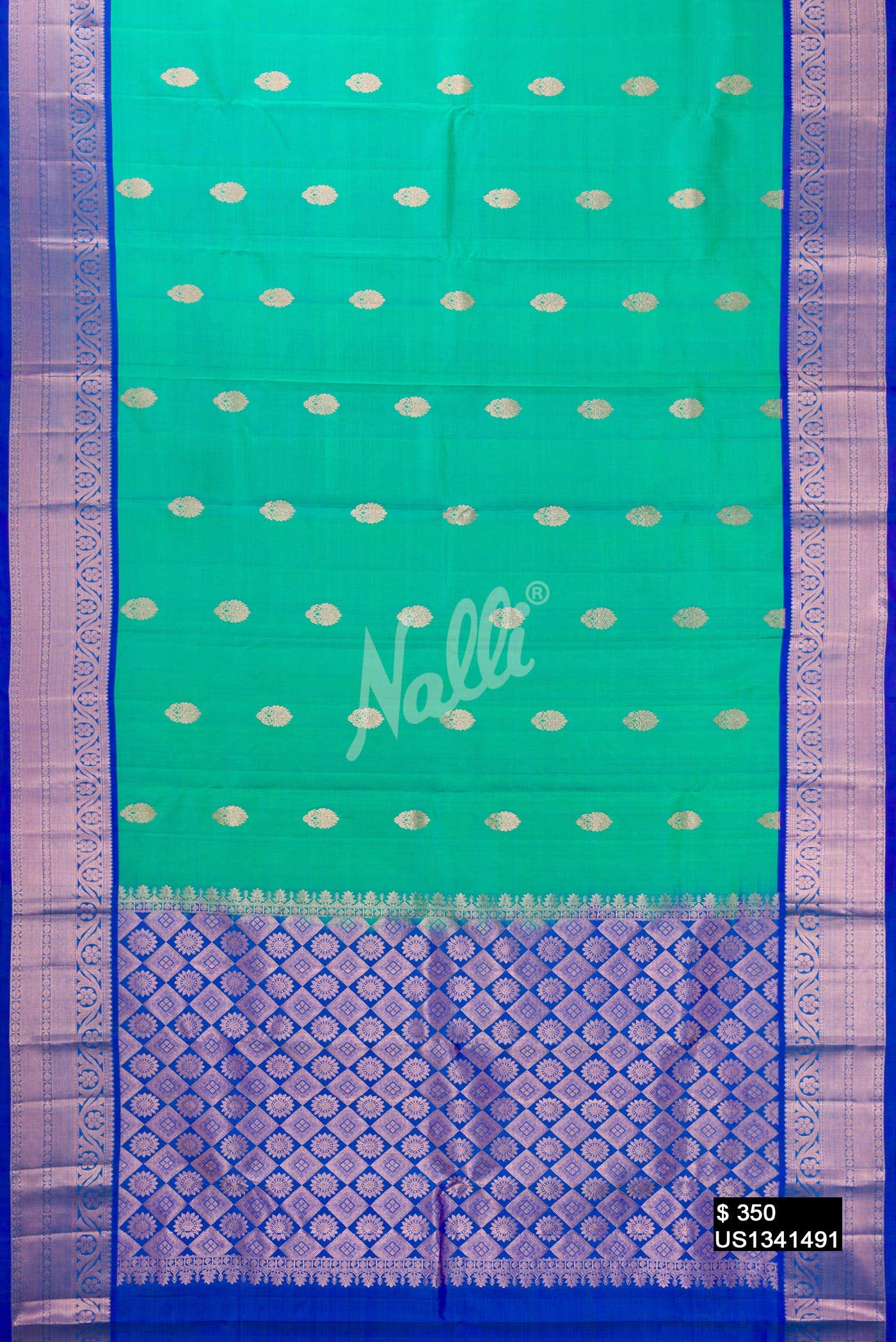 Green Kanchipuram Silk Saree