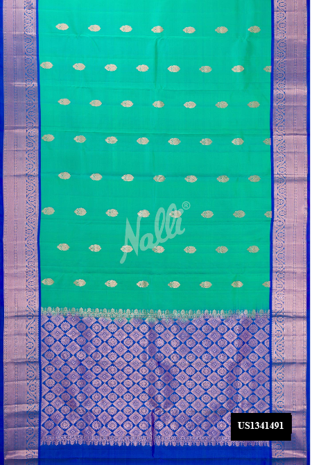 Green Kanchipuram Silk Saree