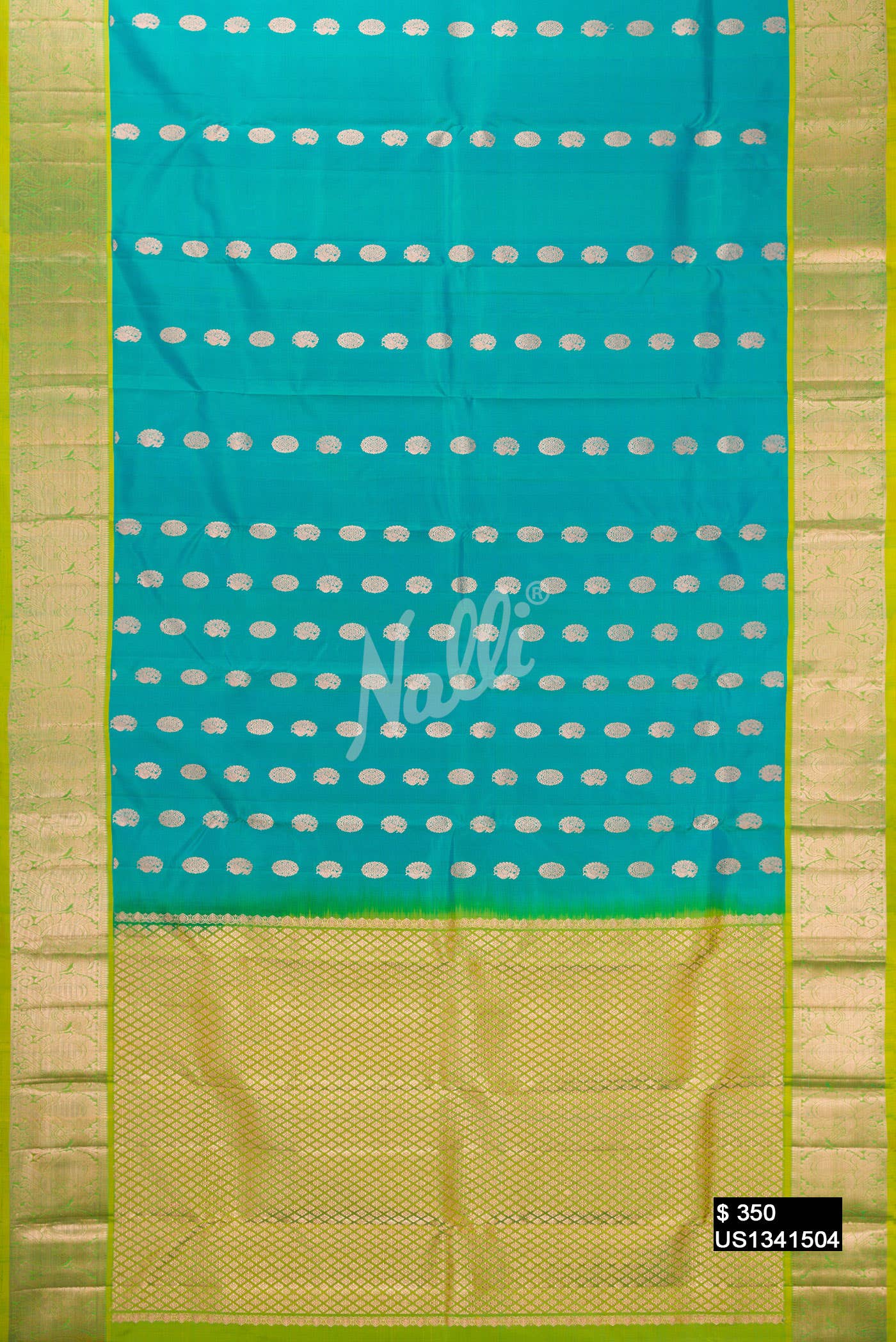 Green Kanchipuram Silk Saree