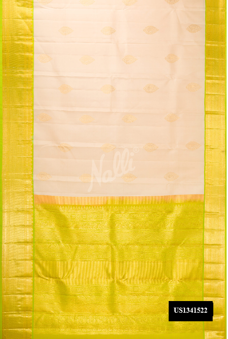 Sandal Kanchipuram Silk Saree