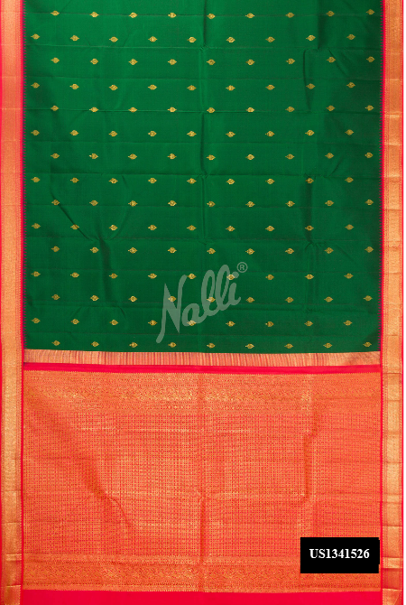 Green Kanchipuram Silk Saree