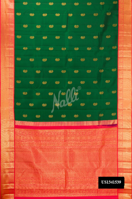 Green Kanchipuram Silk Saree