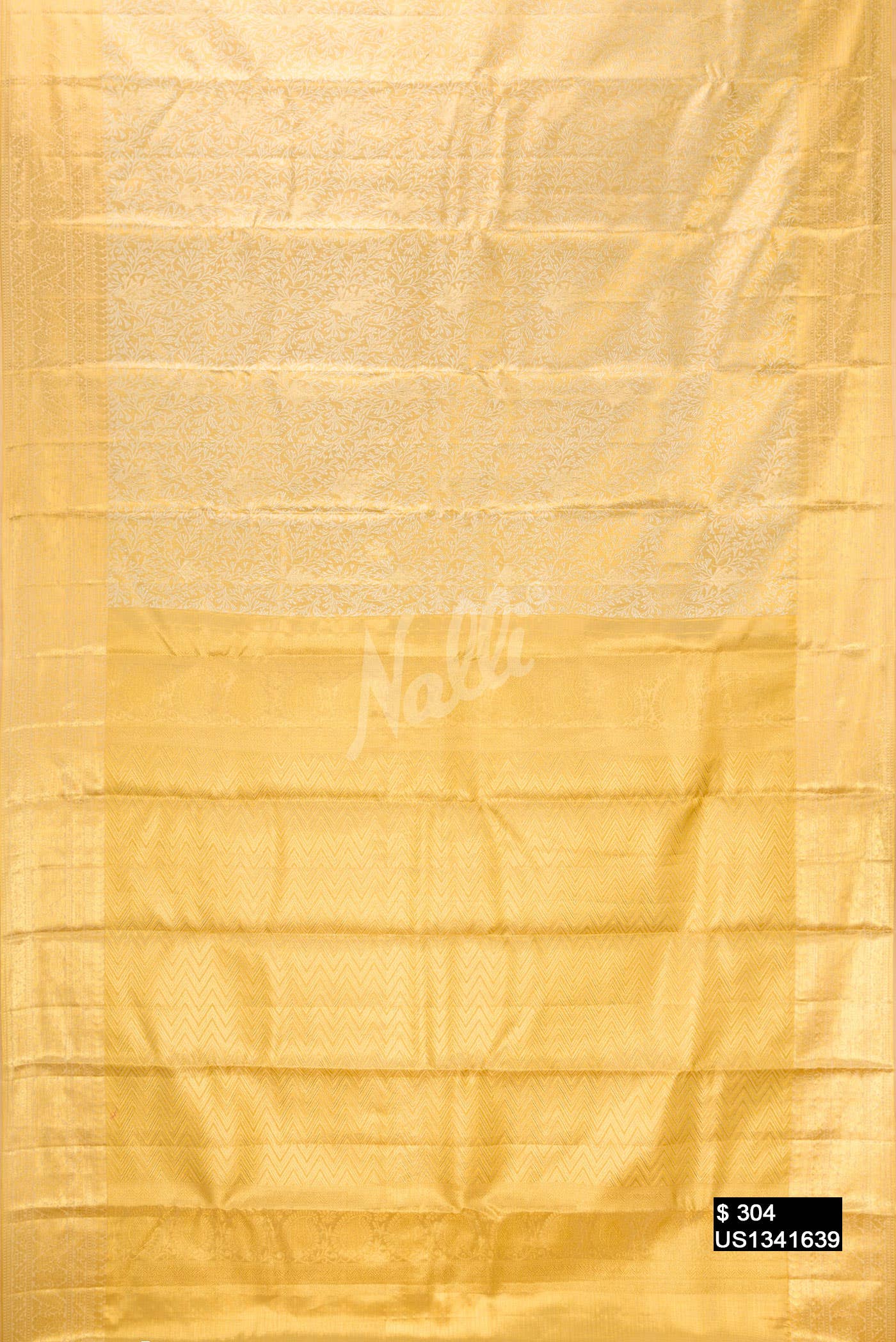 Gold Kanchipuram Tissue Silk Saree