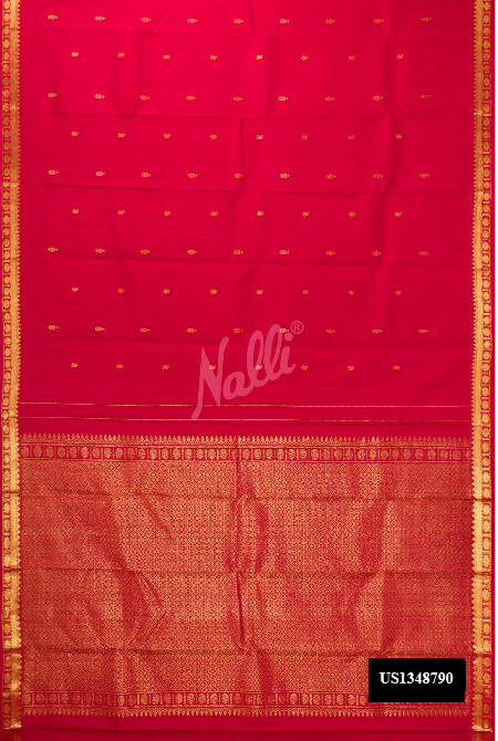 Red Kanchipuram Silk Saree