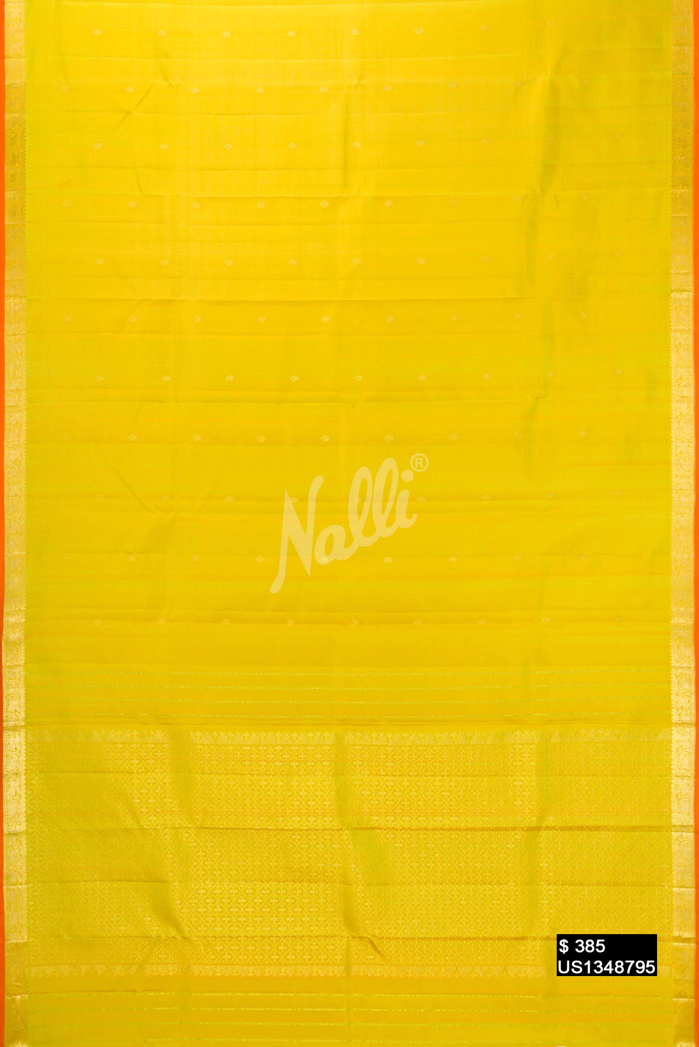 Mehandi Green Kanchipuram Silk Saree