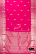 Pink Kanchipuram Silk Saree