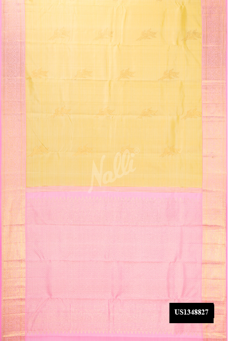 Sandal Kanchipuram Silk Saree