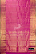 Magenta Kanchipuram Silk Saree
