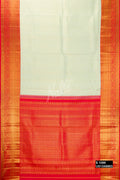 Pista Green Kanchipuram Silk Saree