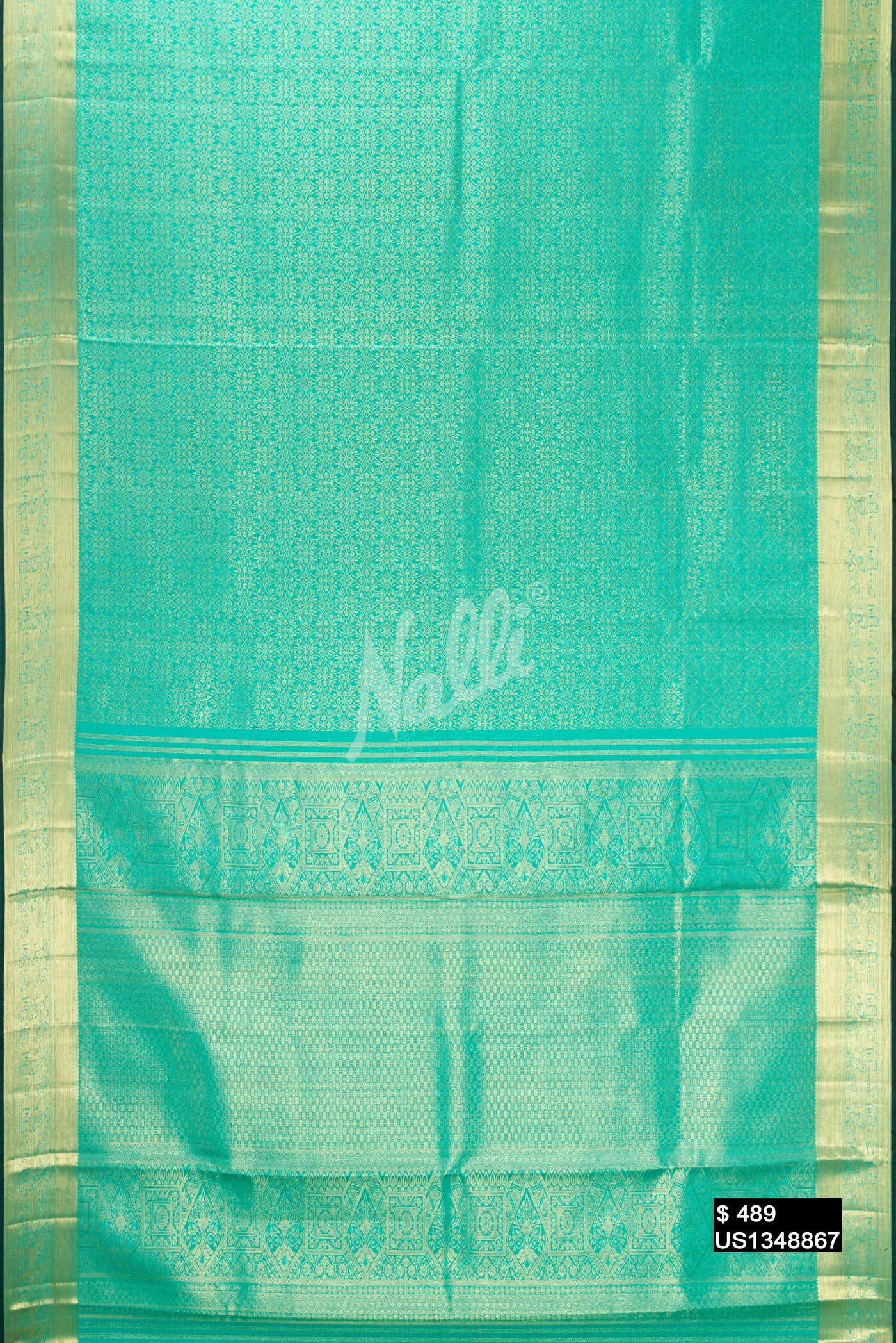 Green Kanchipuram Silk Saree