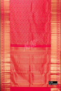 Dark Pink Kanchipuram Silk Saree