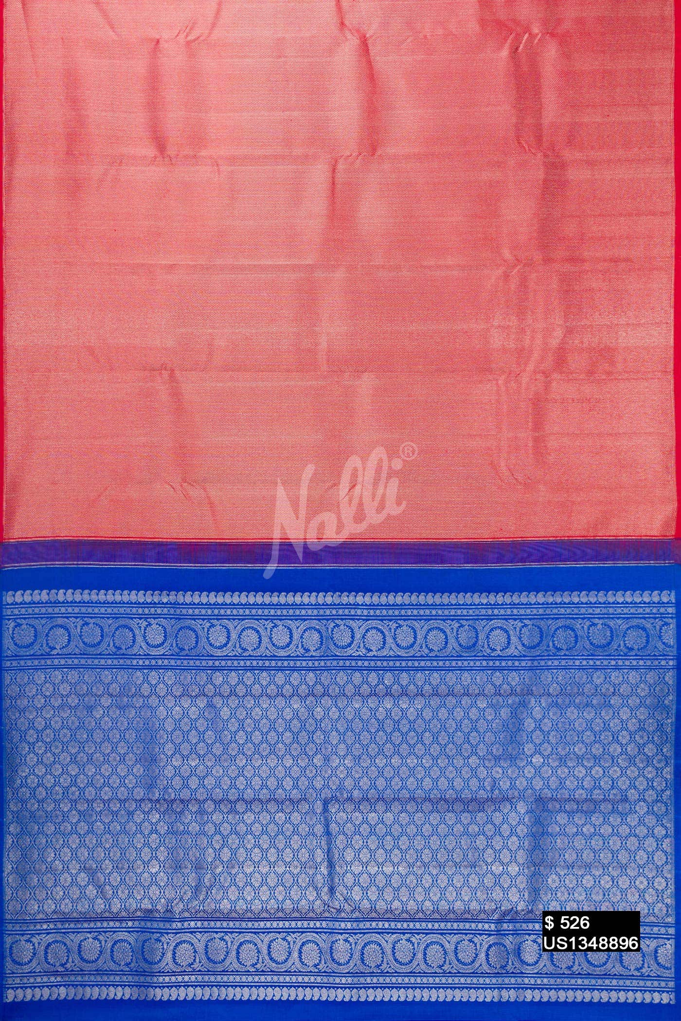 Red Kanchipuram Silk Saree