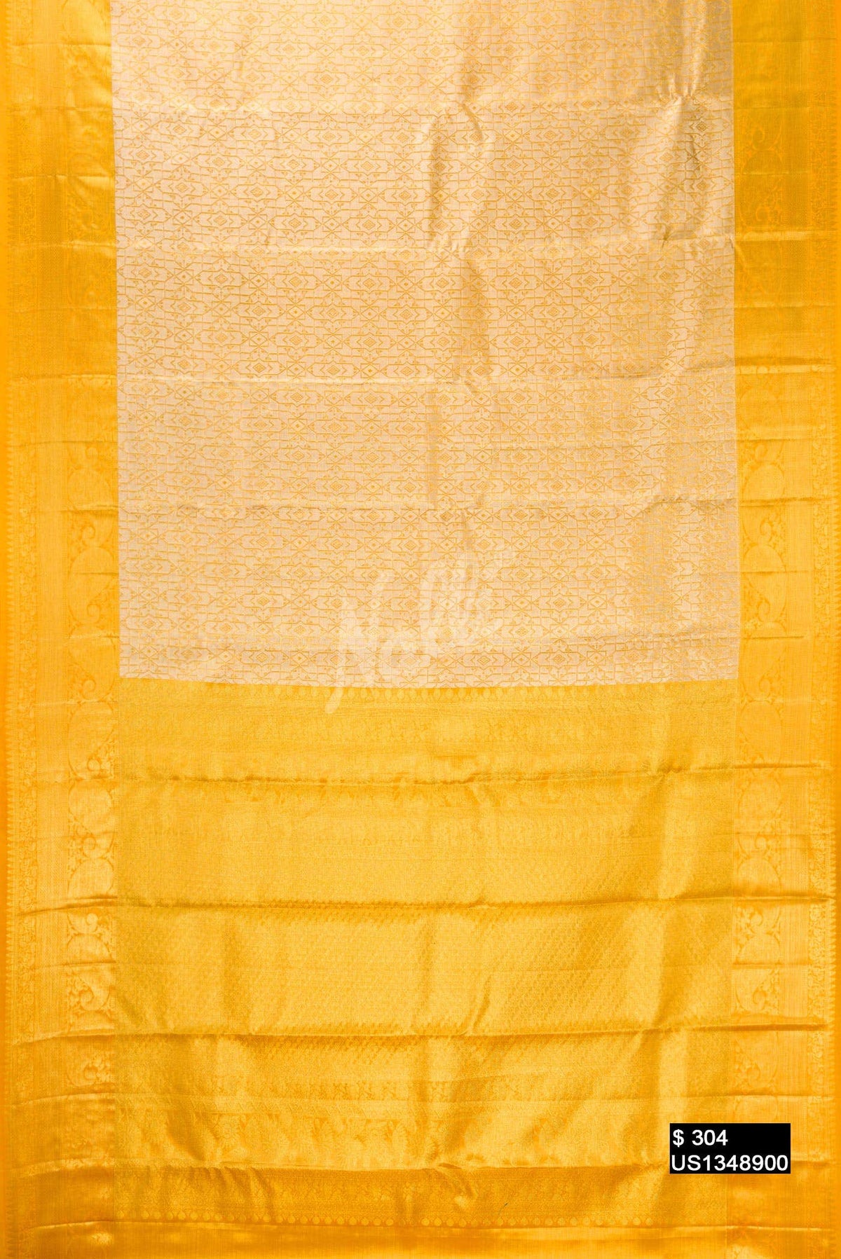 Gold Kanchipuram Tissue Silk Saree