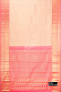 Golden Peach Kanchipuram Silk Saree