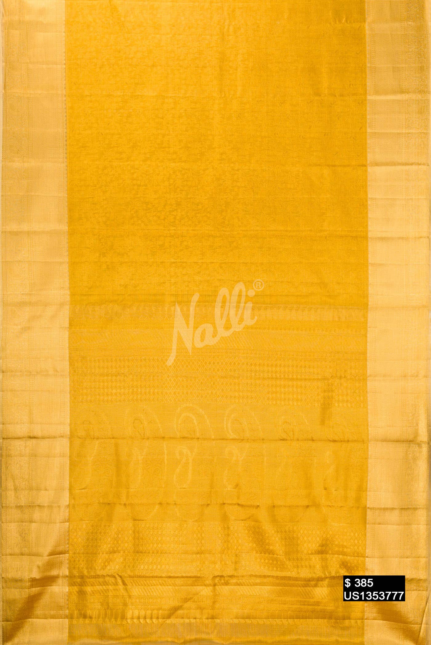 Gold Kanchipuram Tissue Silk Saree