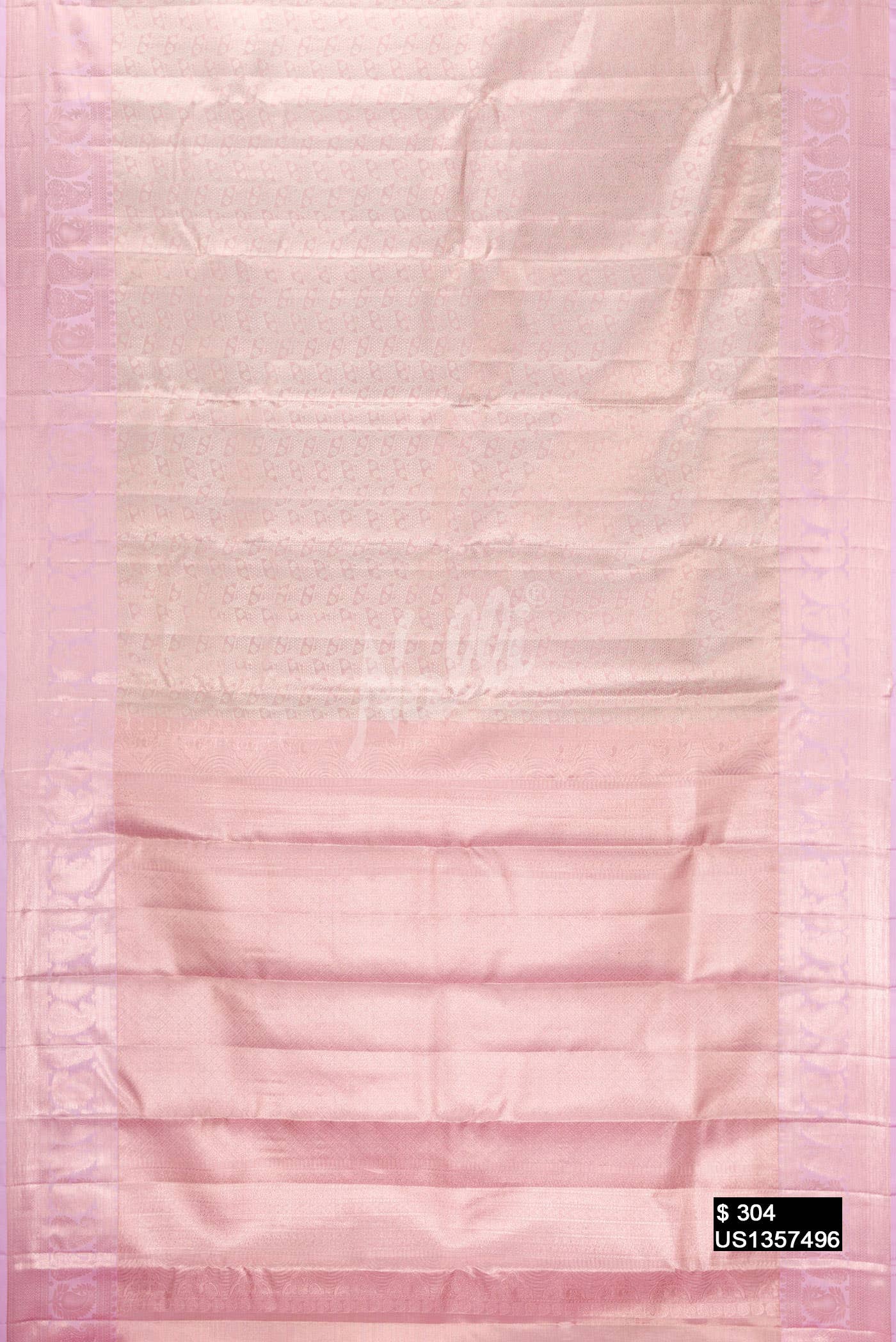 Lilac Kanchipuram Silk Saree