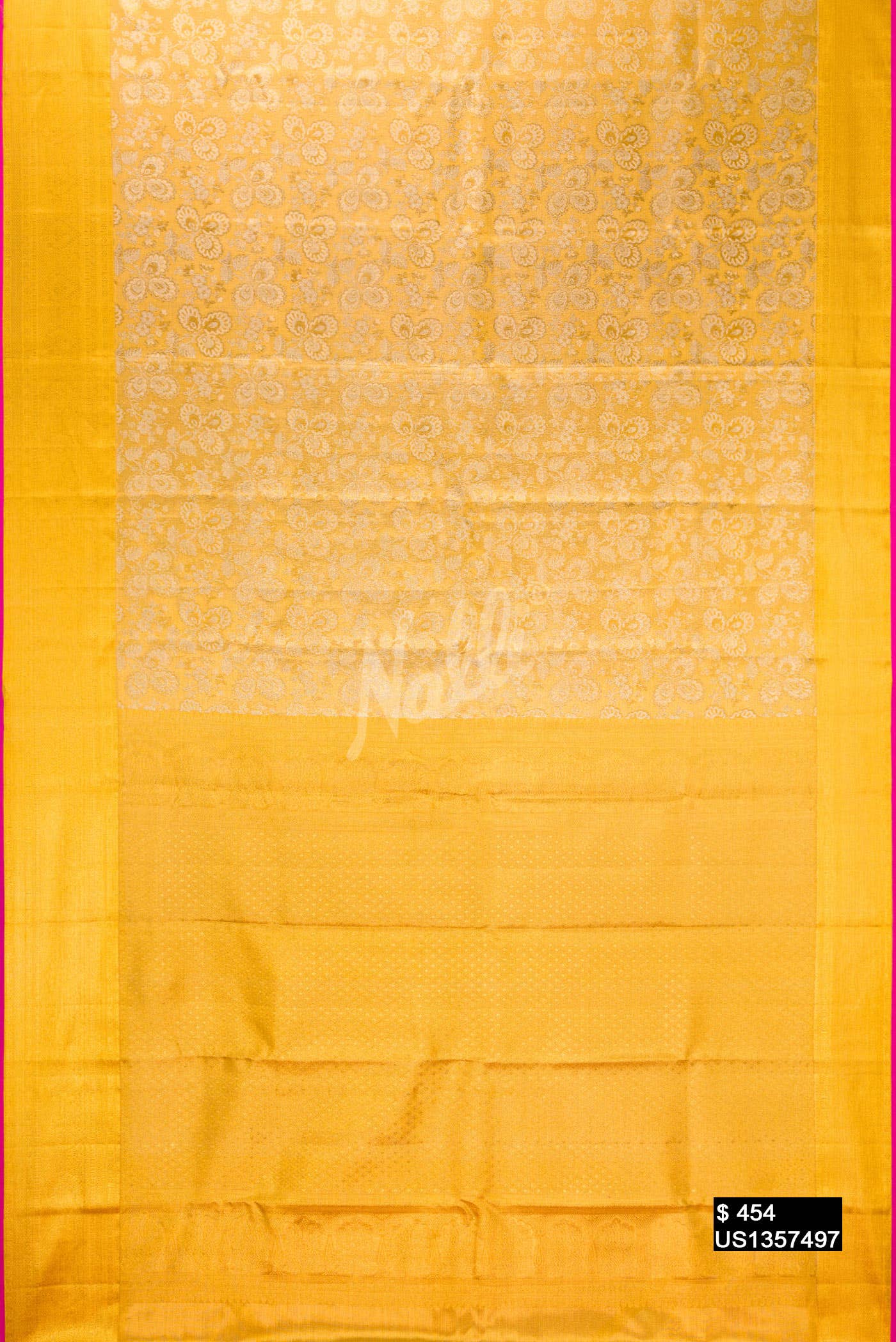 Gold Kanchipuram Tissue Silk Saree