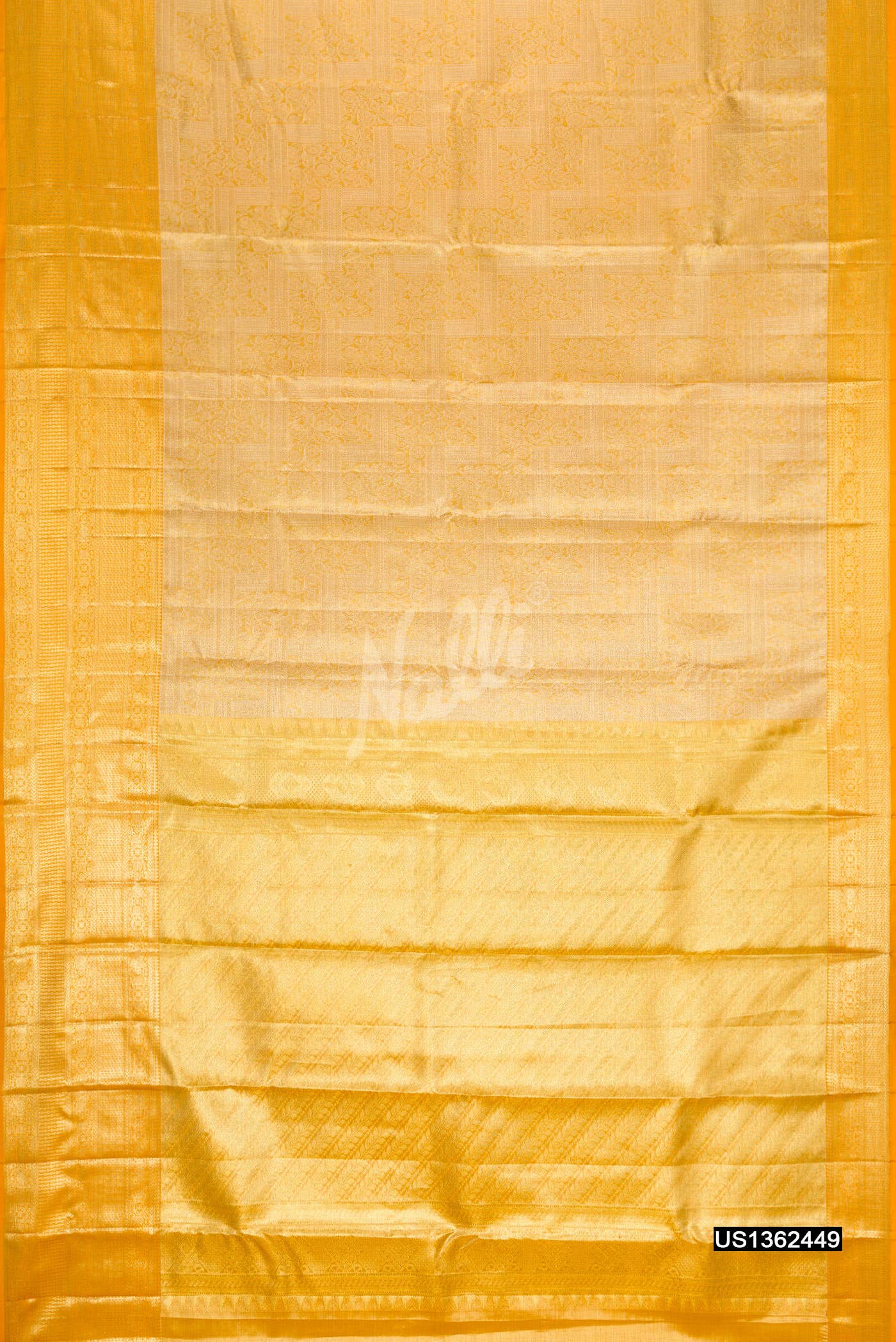 Gold Kanchipuram Tissue Silk Saree