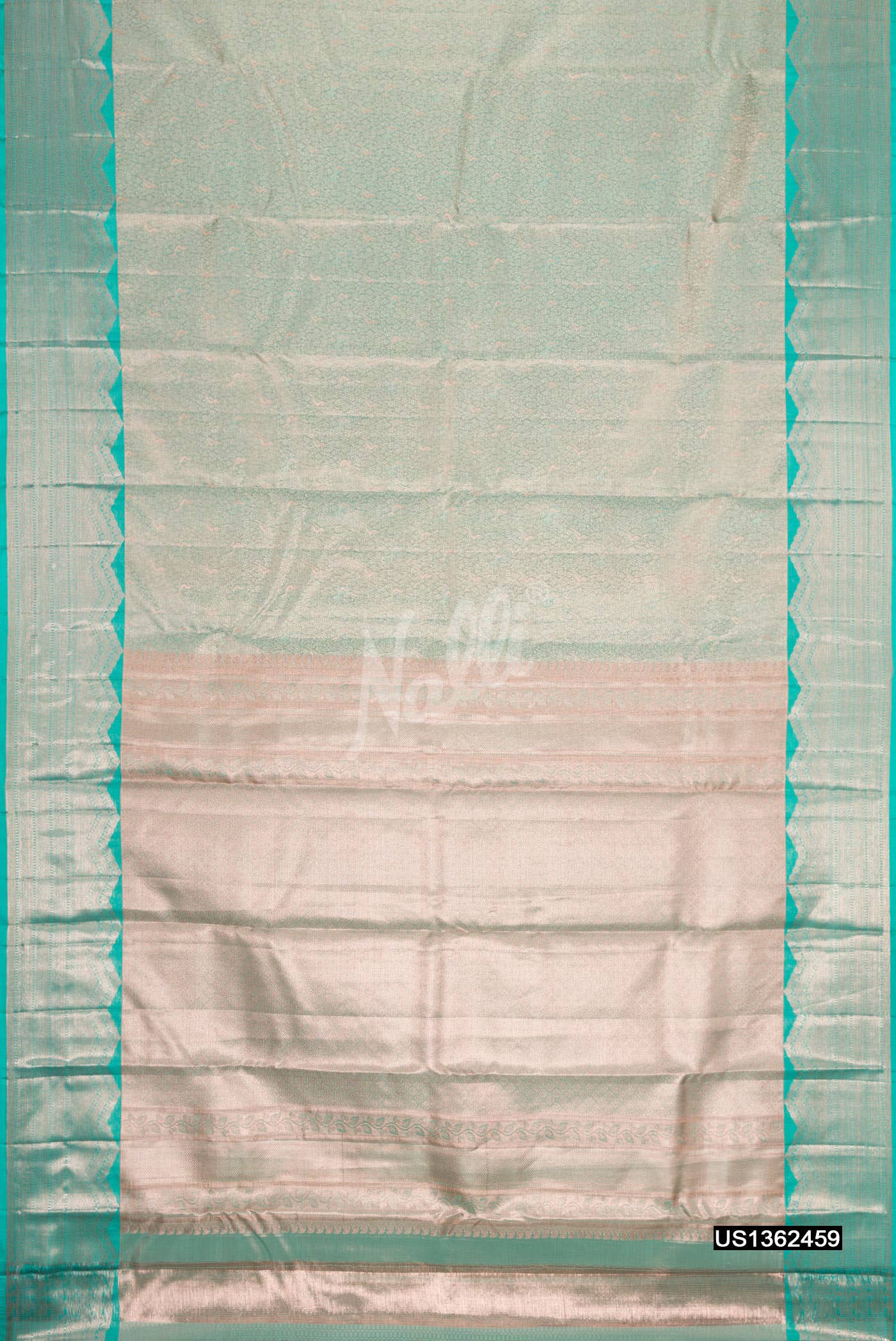 Green Kanchipuram Tissue Silk Saree