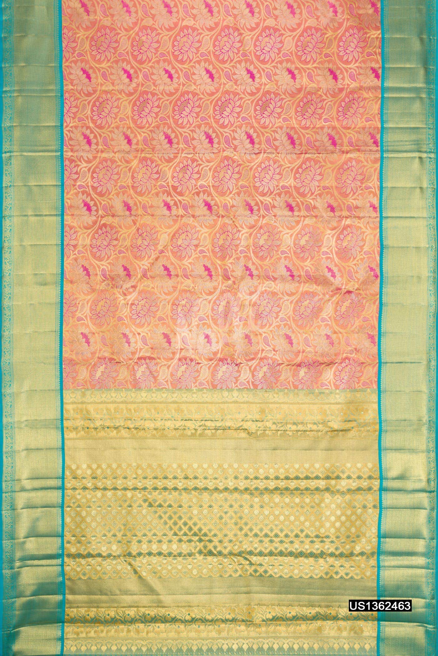 Pink Kanchipuram Tissue Silk Saree