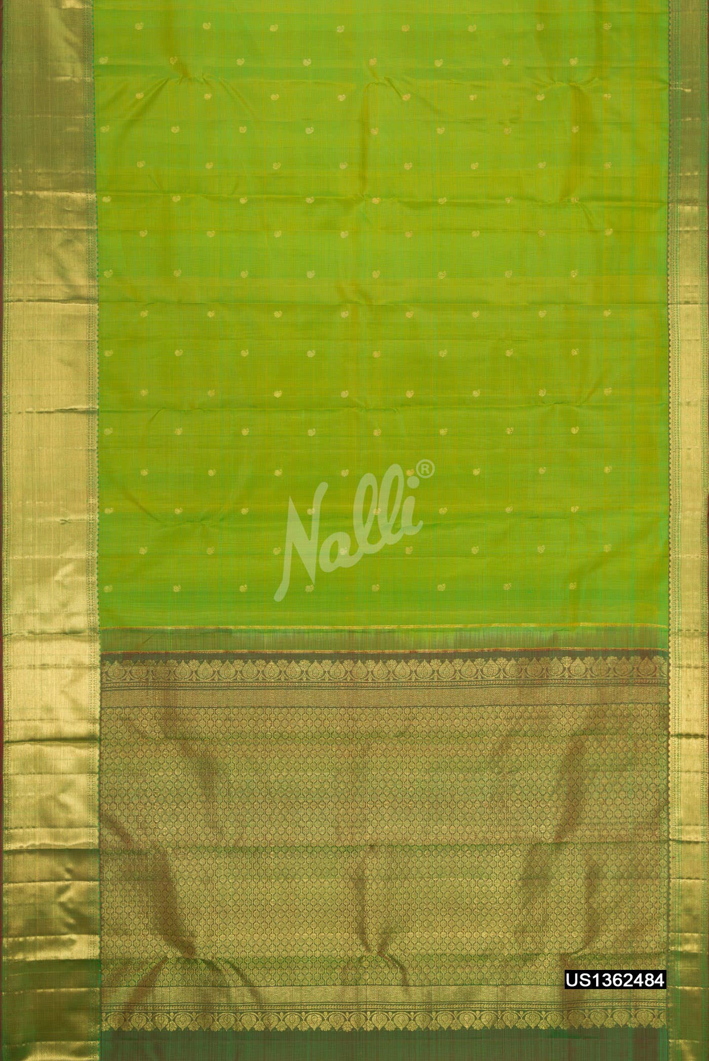 Green Kanchipuram Silk Saree