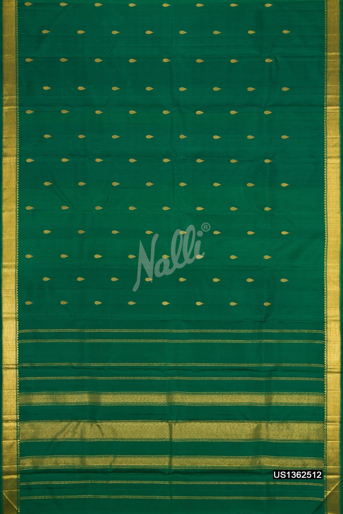 Green Kanchipuram Silk Saree
