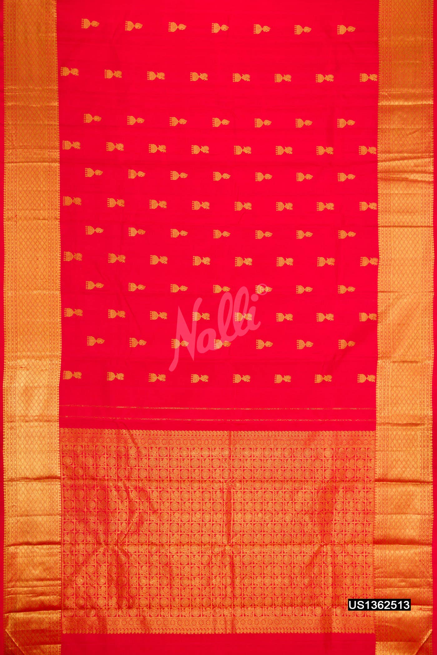 Red Kanchipuram Silk Saree
