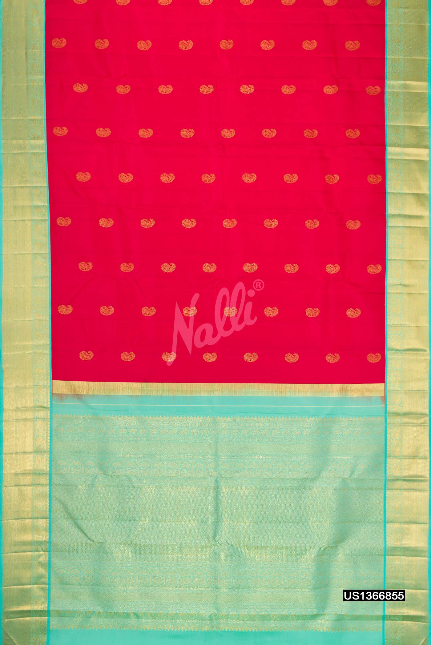 Red Kanchipuram Silk Saree