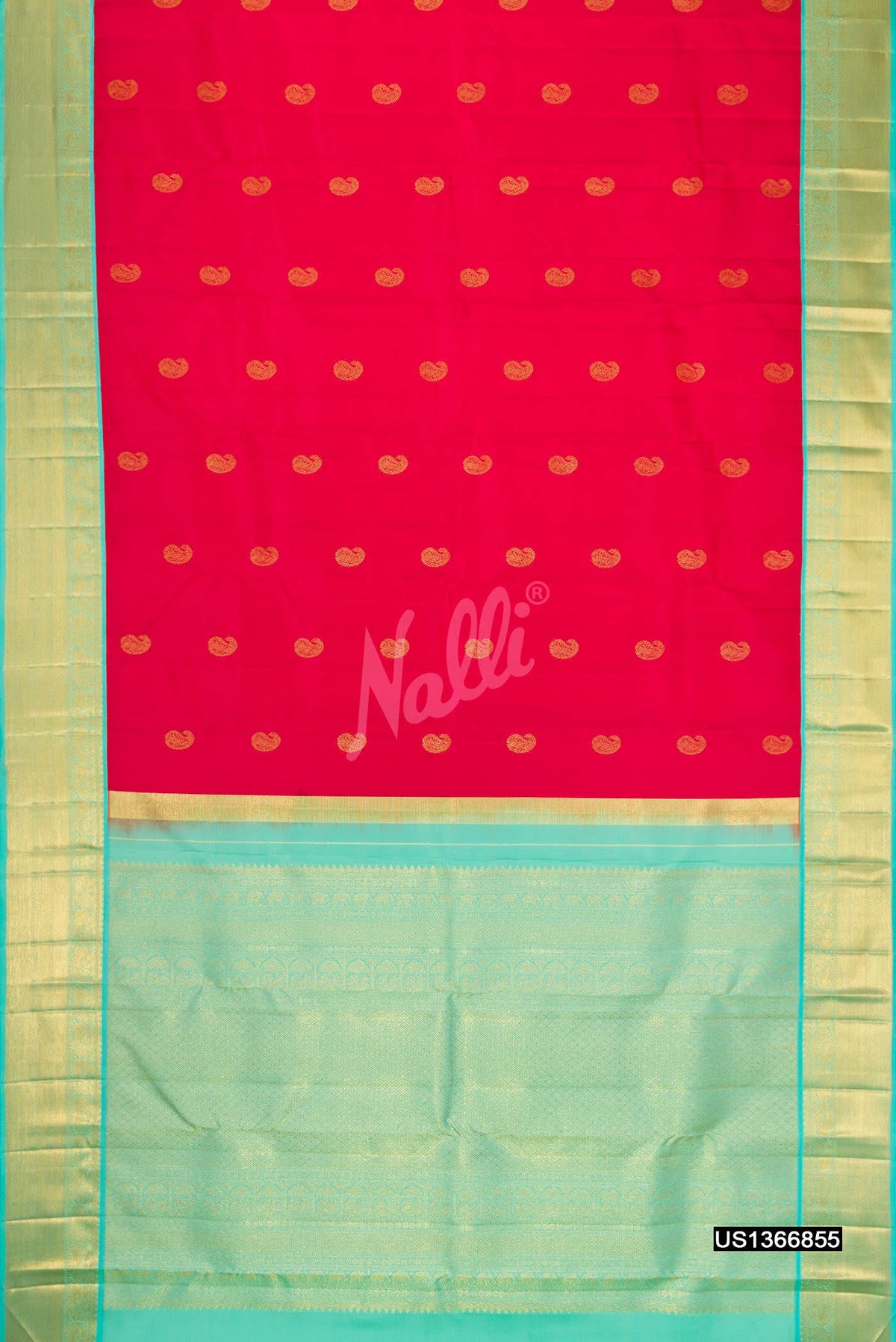 Red Kanchipuram Silk Saree