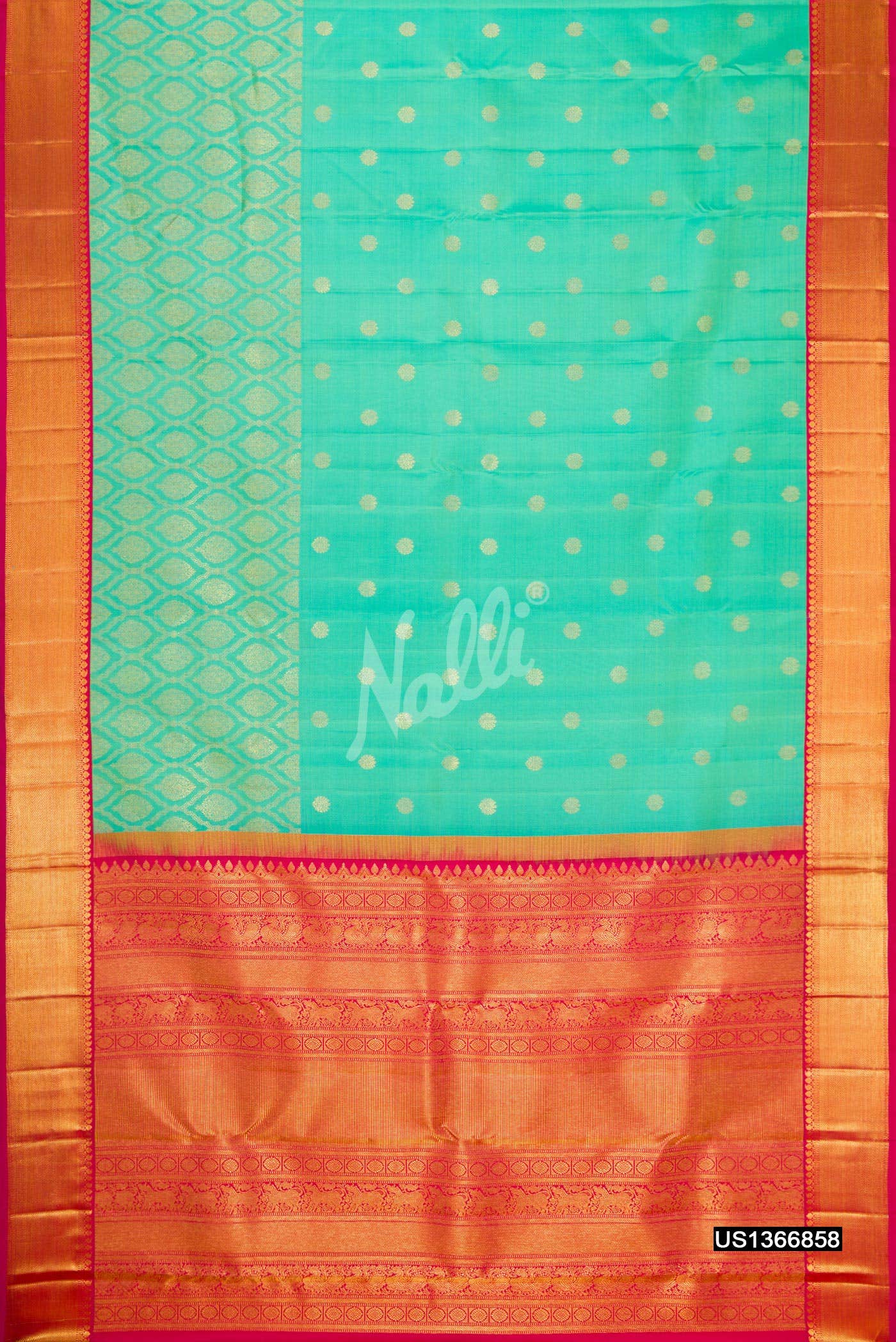 Green Kanchipuram Silk Saree