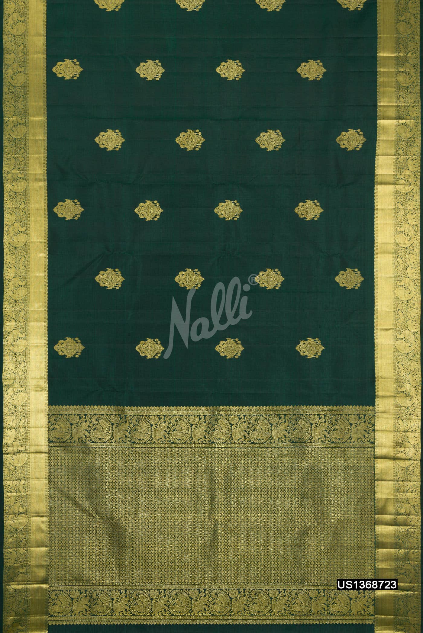 Green Kanchipuram Silk Saree