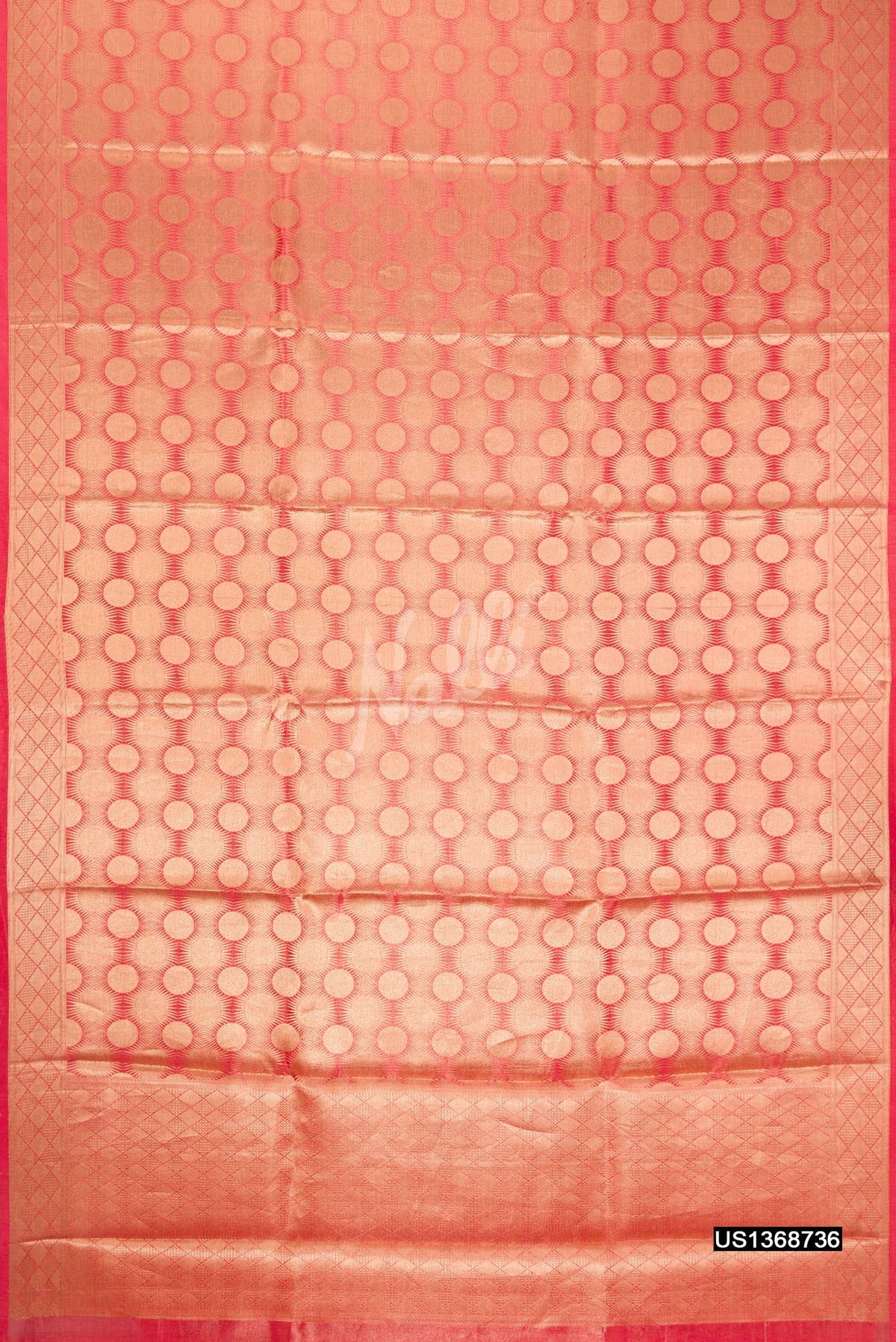 Rose Pink Banarasi Silk Saree