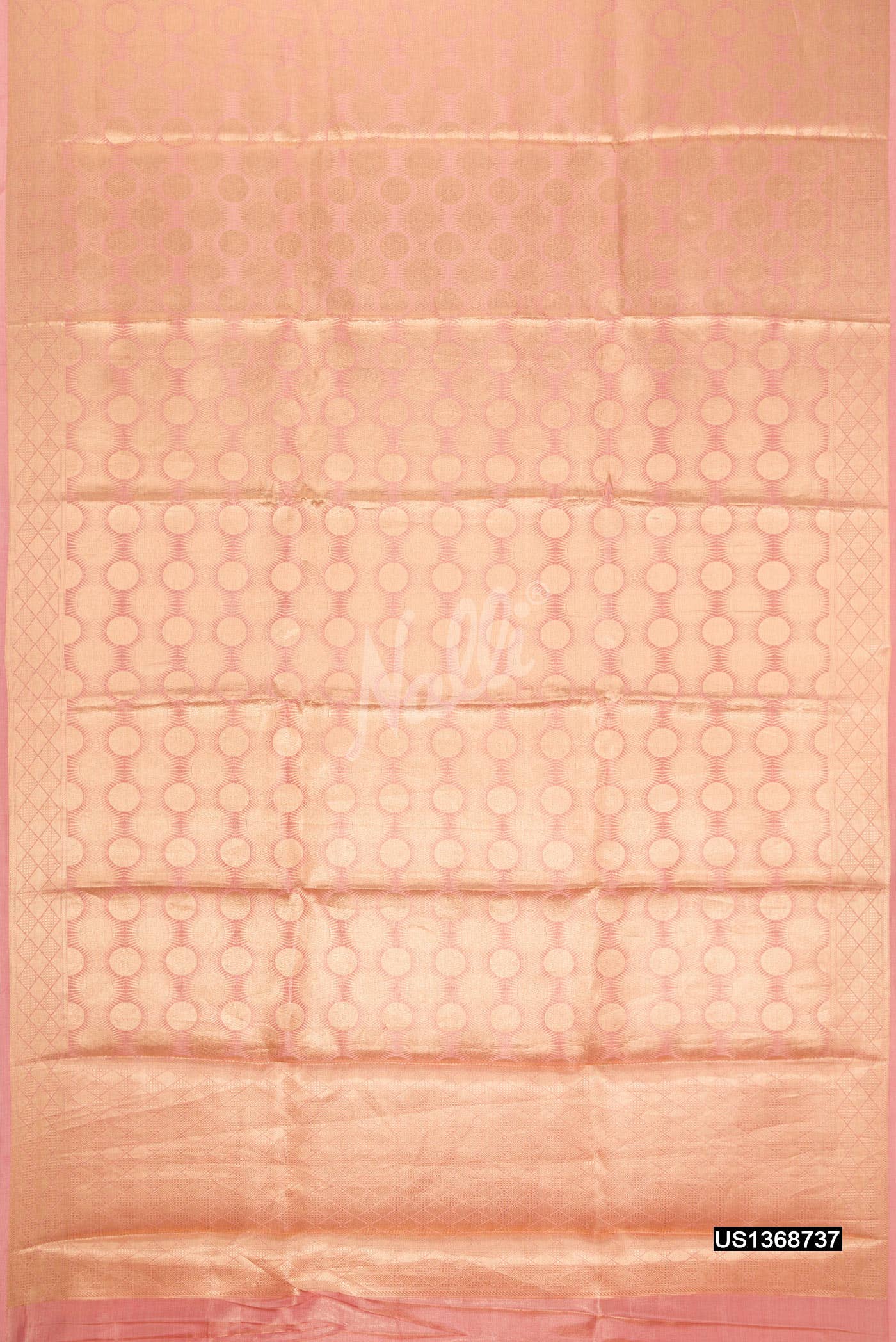 Rose Pink Banarasi Silk Saree