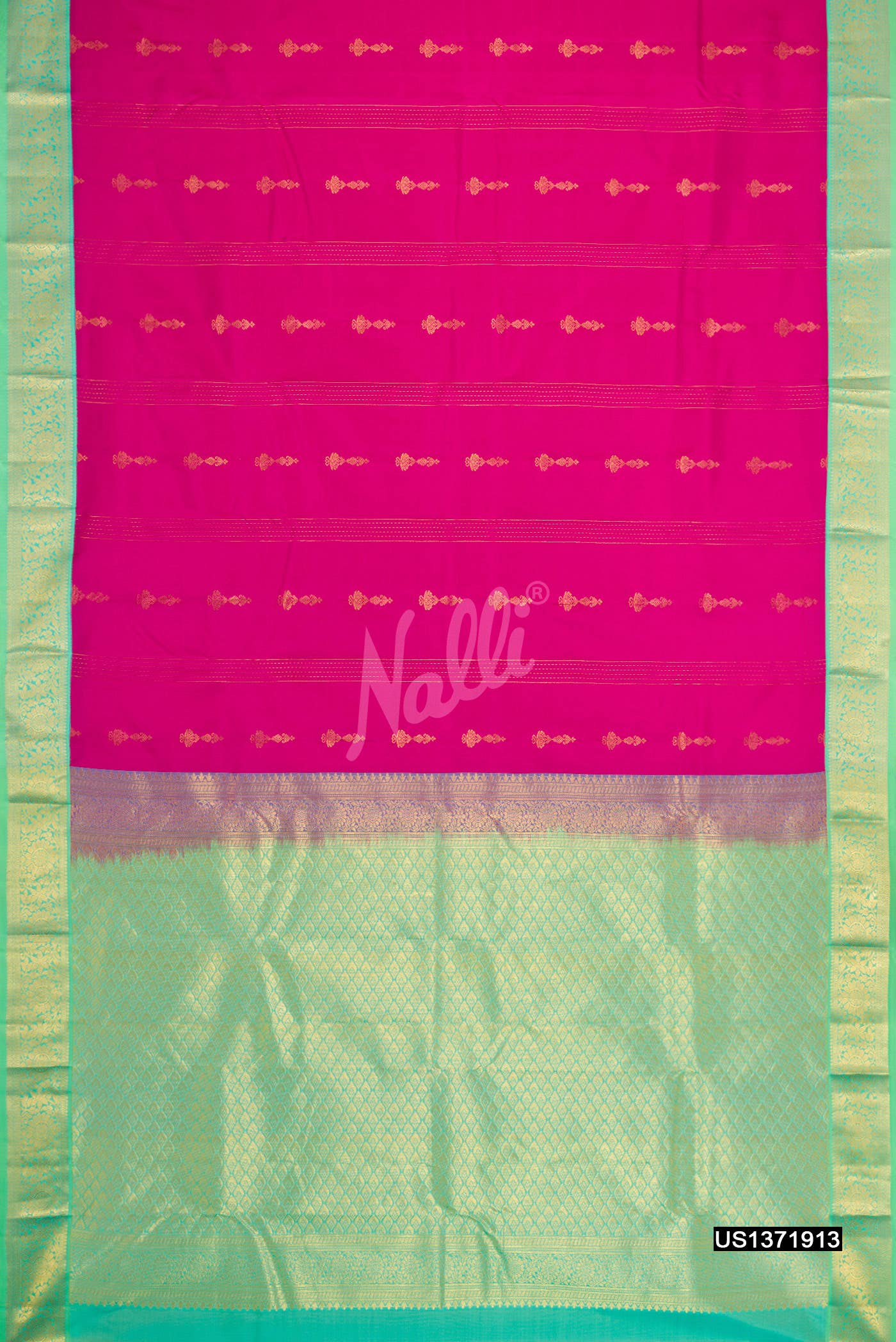 Pink Kanchipuram Silk Saree