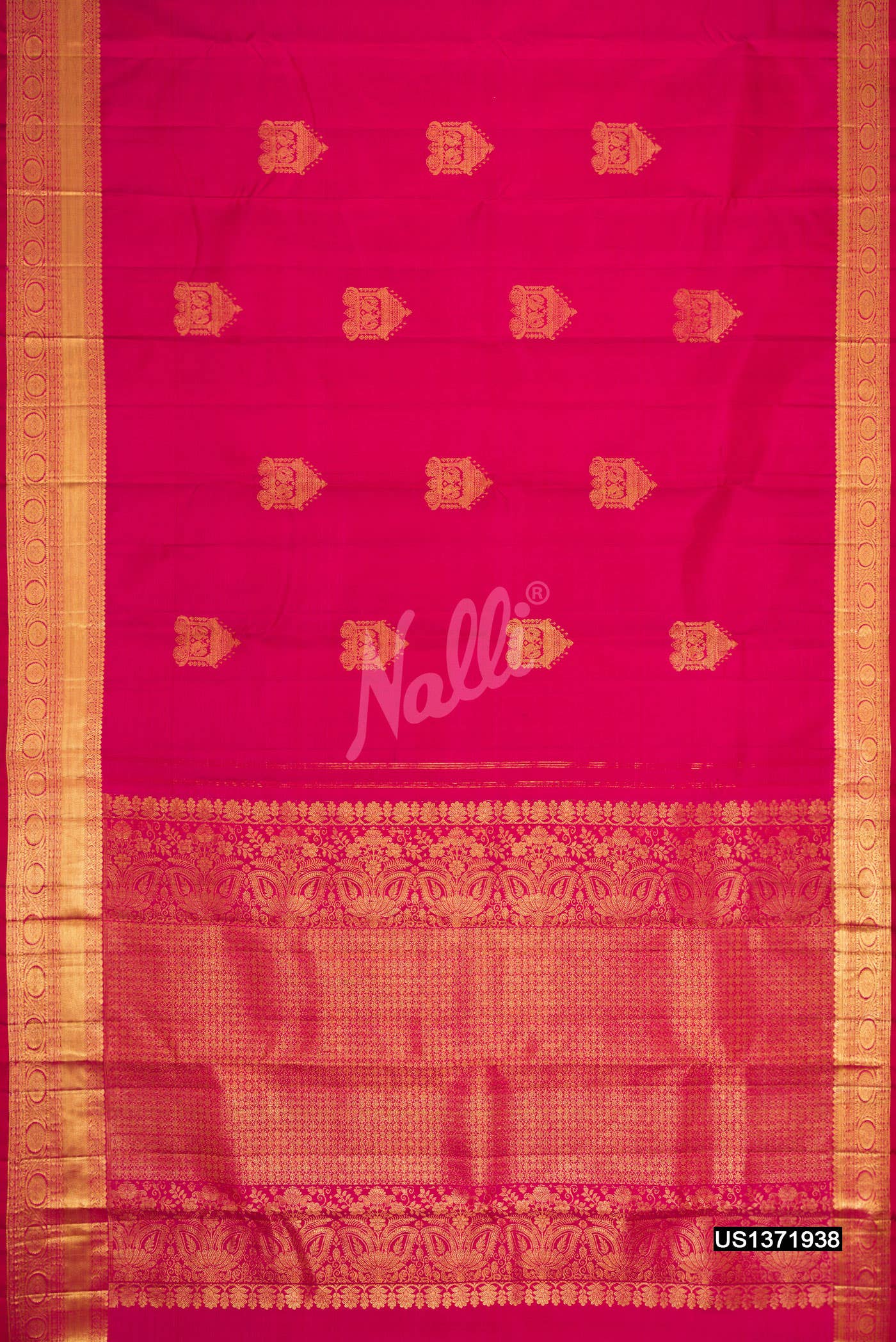 Pink Kanchipuram Silk Saree