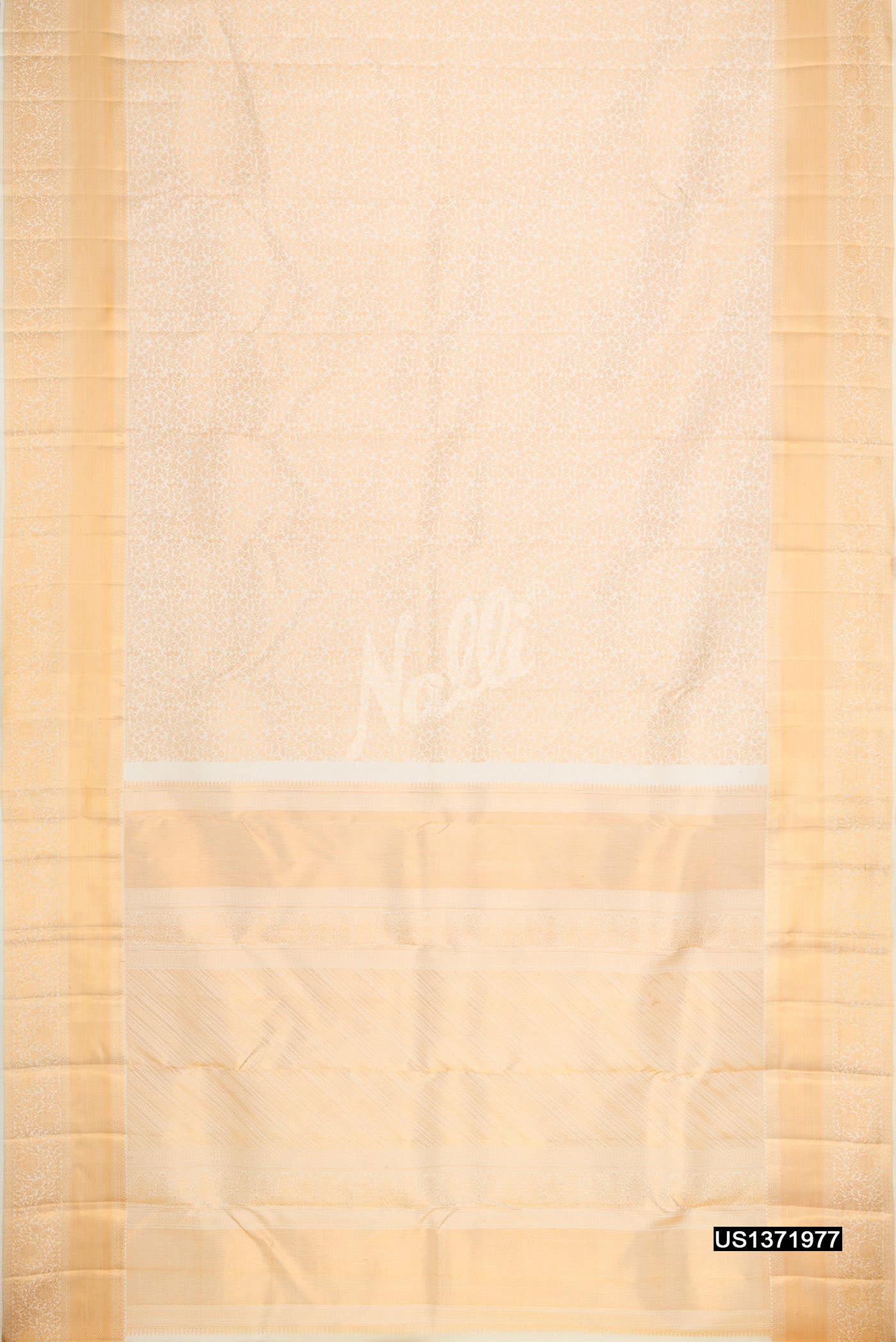 Sandal Kanchipuram Silk Saree