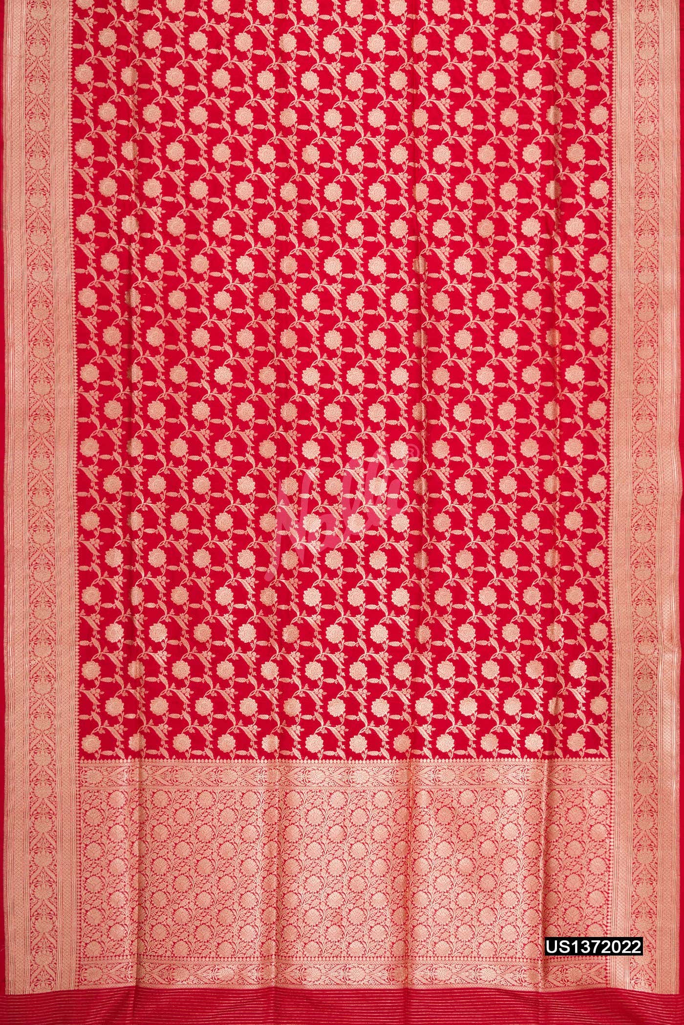 Red Banarasi Silk Saree