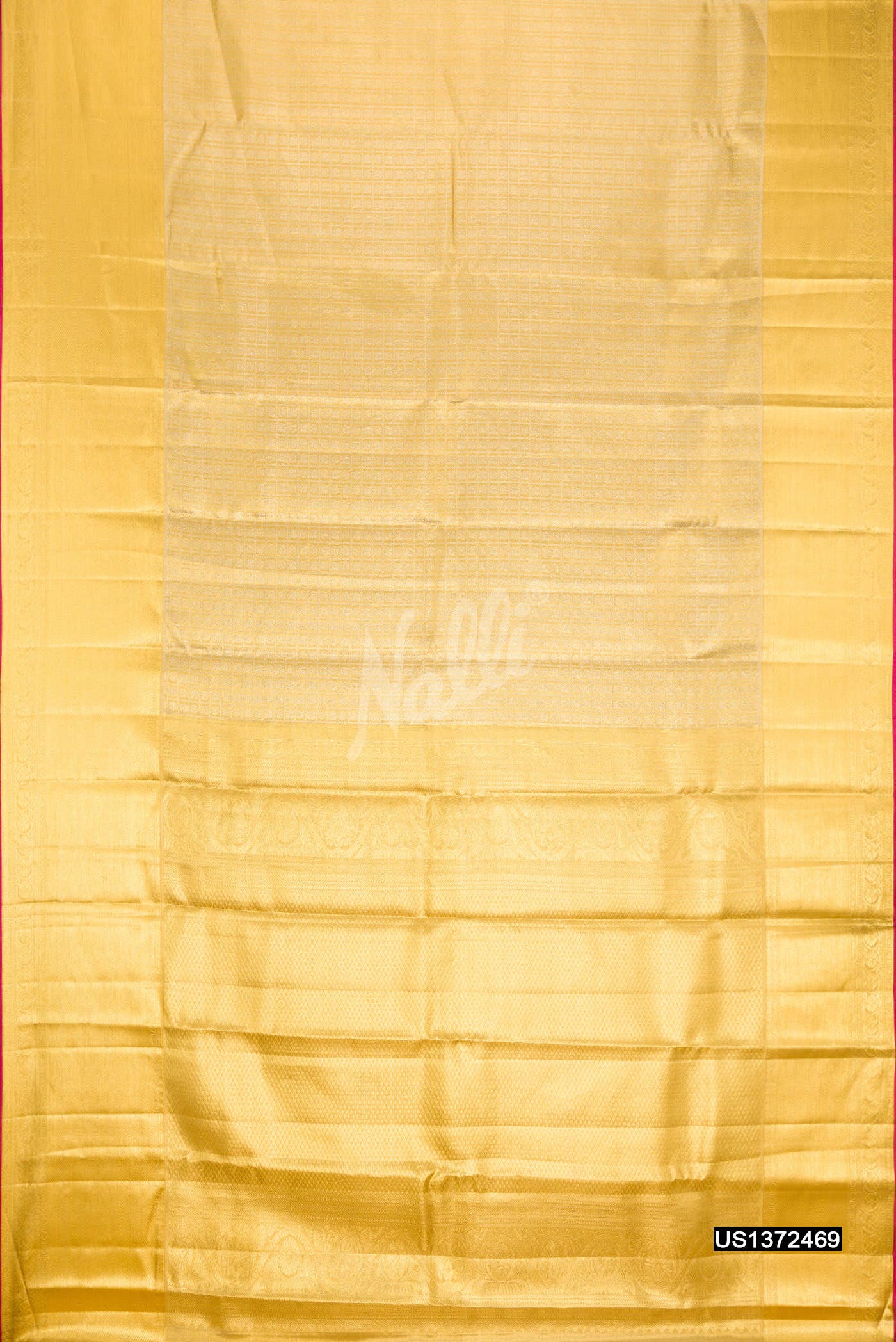 Gold Kanchipuram Tissue Silk Saree