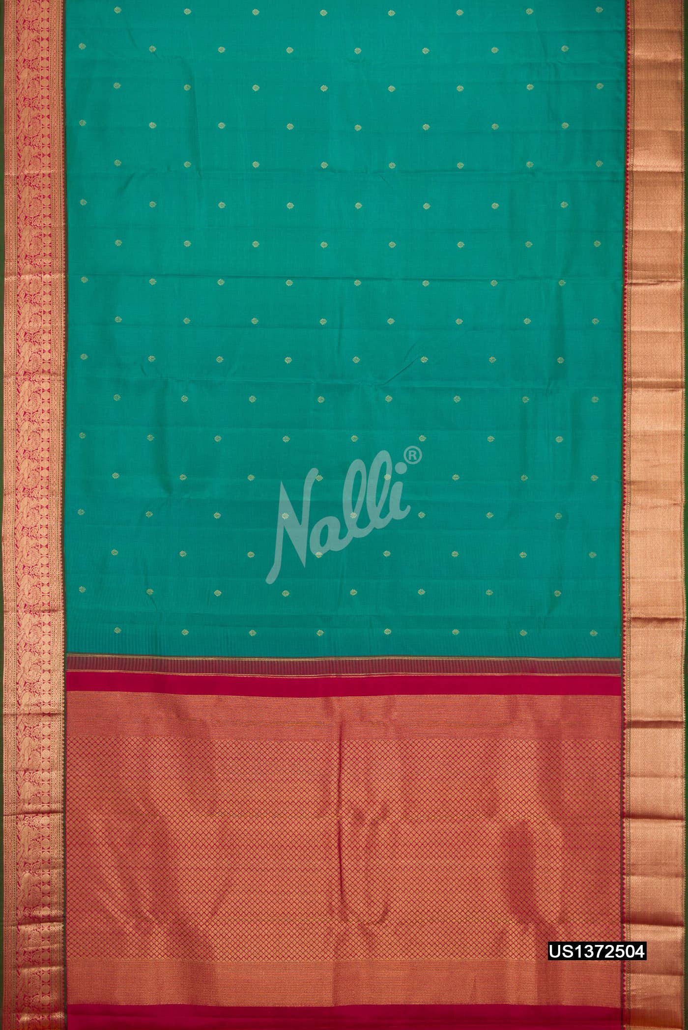 Green Kanchipuram Silk Saree
