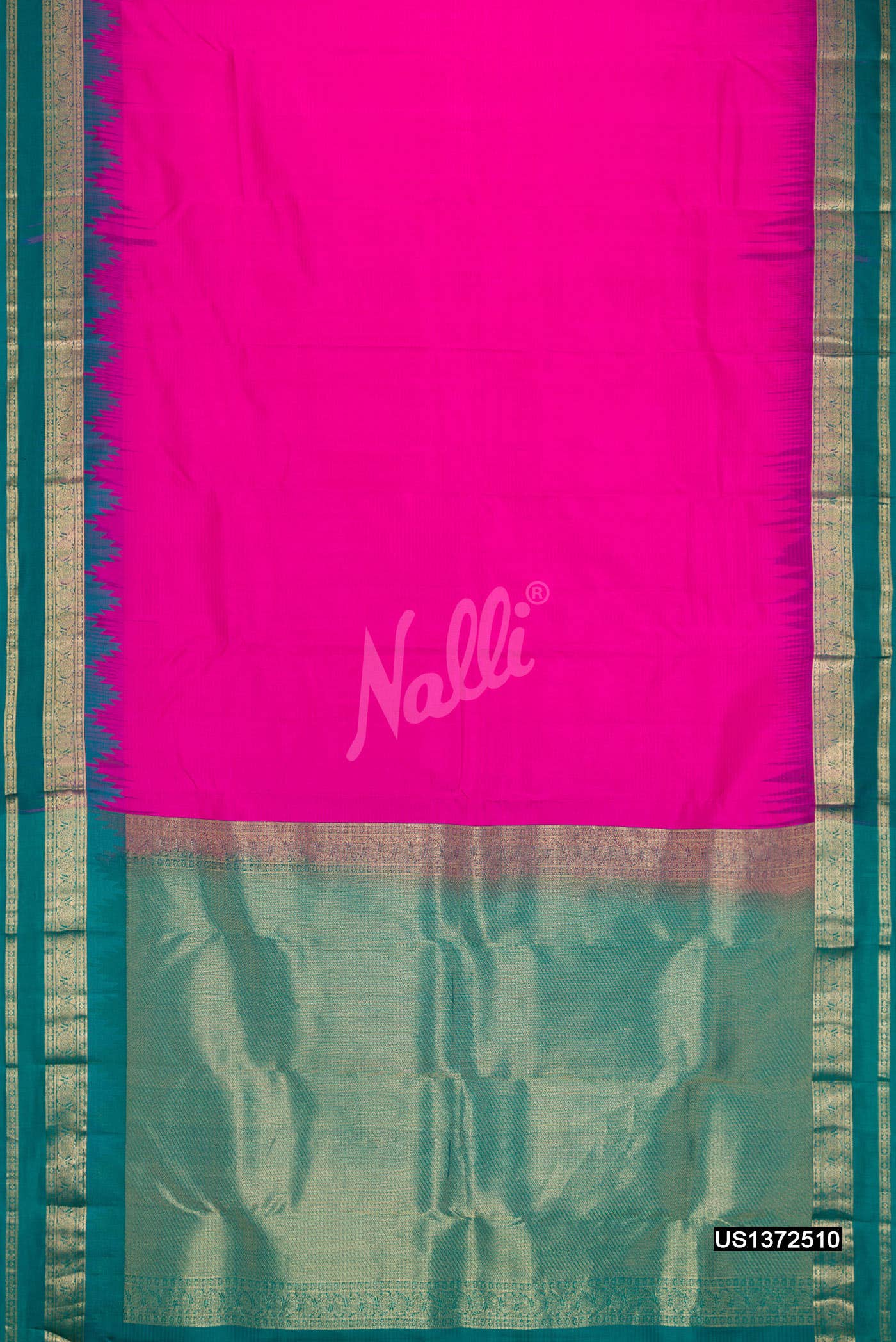 Pink Kanchipuram Silk Saree