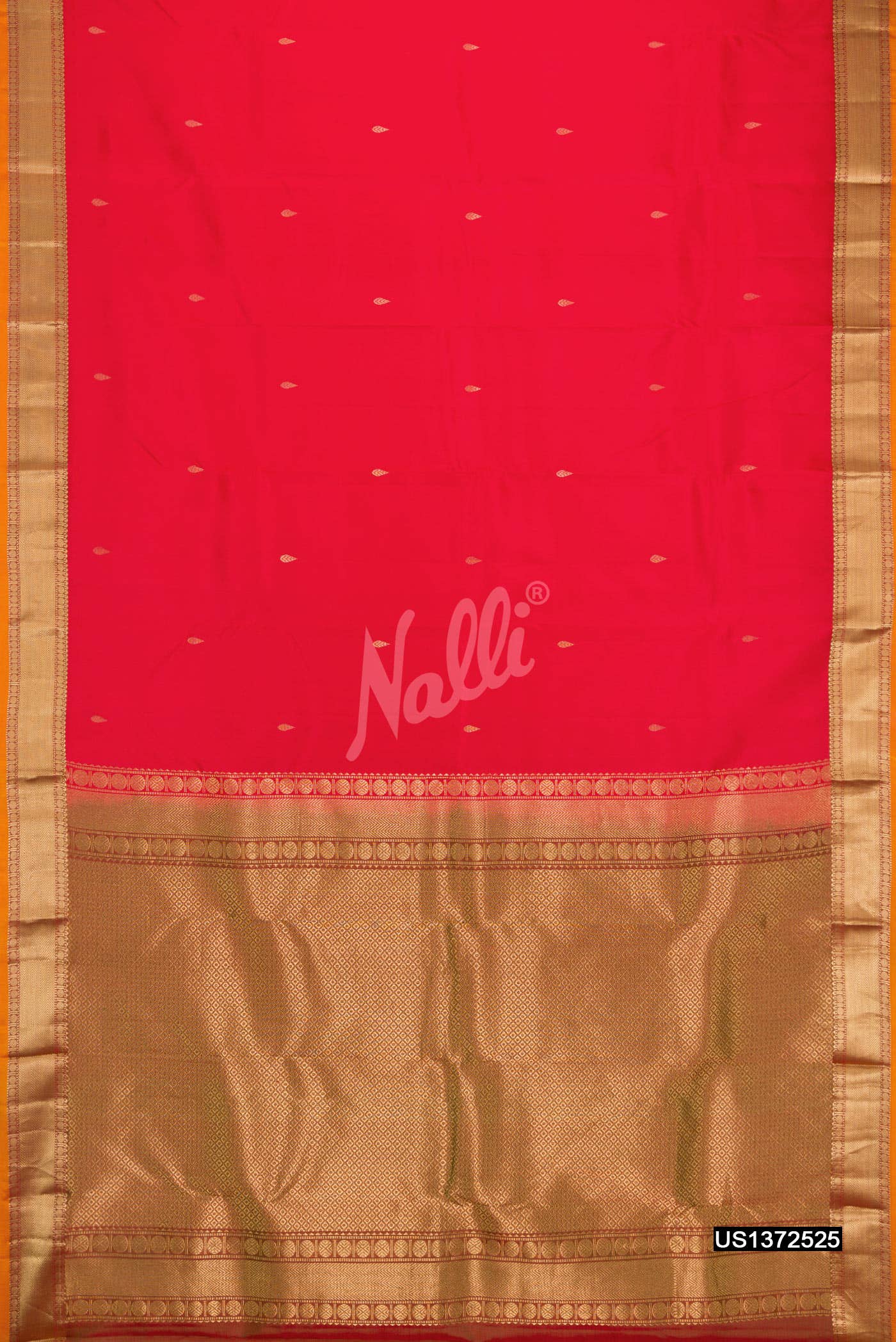 Red Kanchipuram Silk Saree
